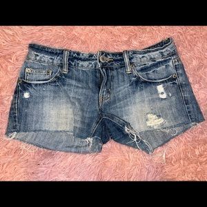 Vintage Low Waisted American Eagle Denim Shorts size 2